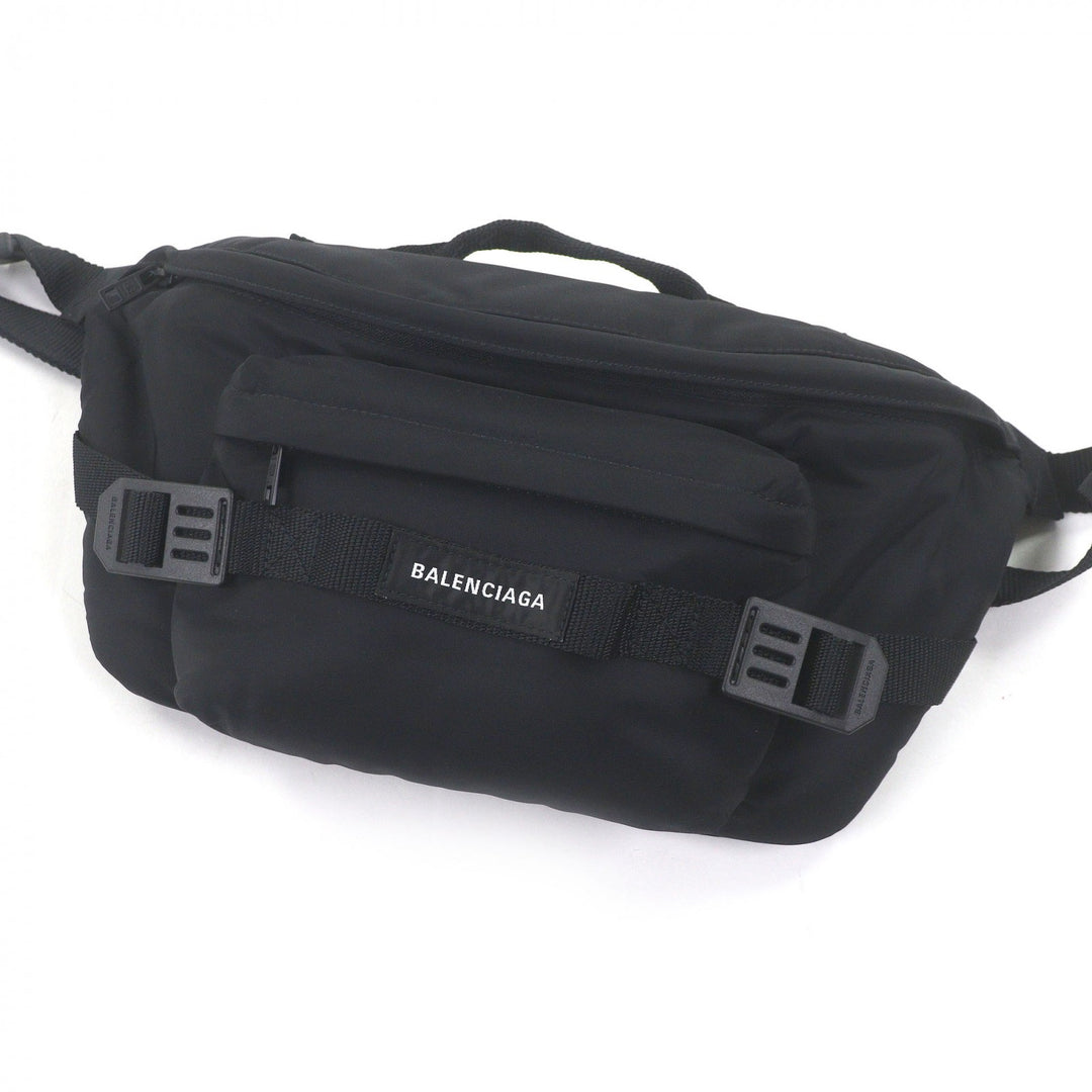 Excellent BALENCIAGA Sling bag Kingdom Belt Pack Large black