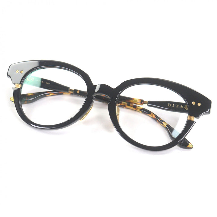 Great DITA Glasses LINEUS-TWO Marble Pattern black mens DTX730-A-01