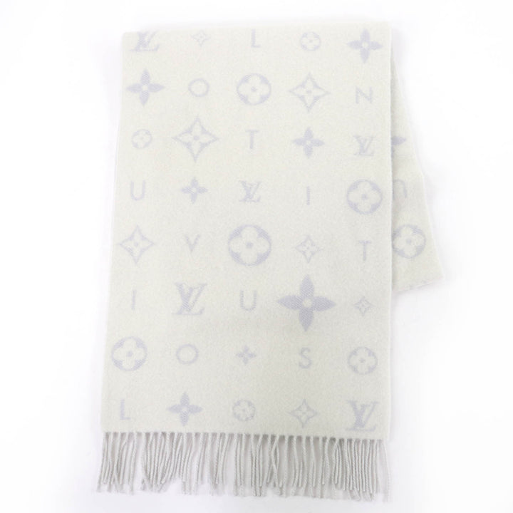 Excellent LOUIS VUITTON Reykjavik Cloud Scarf Current product cashmere M97659