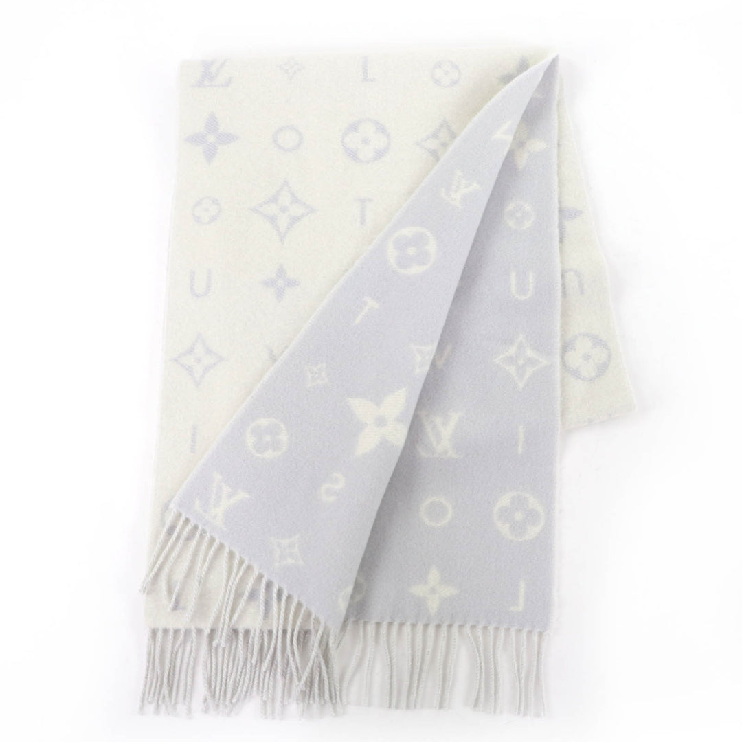 Excellent LOUIS VUITTON Reykjavik Cloud Scarf Current product cashmere M97659