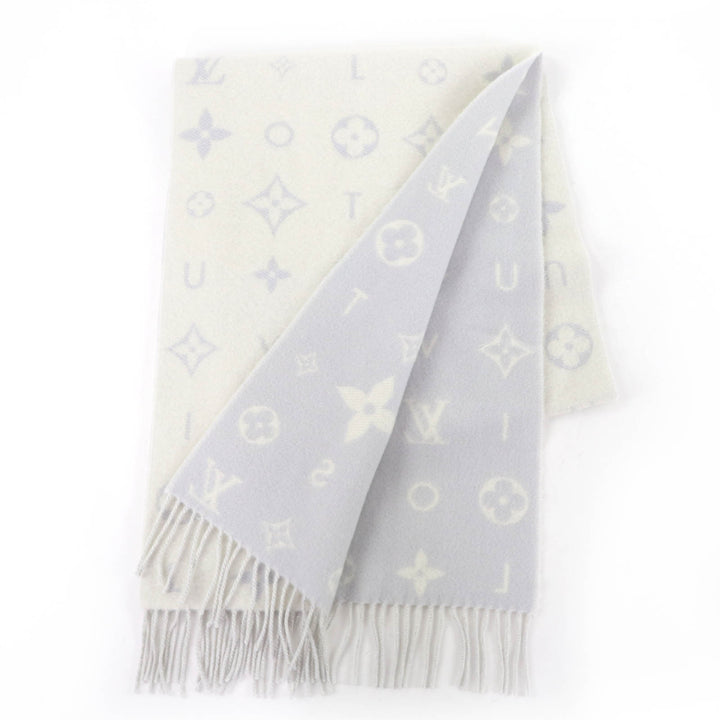 Excellent LOUIS VUITTON Reykjavik Cloud Scarf Current product cashmere M97659