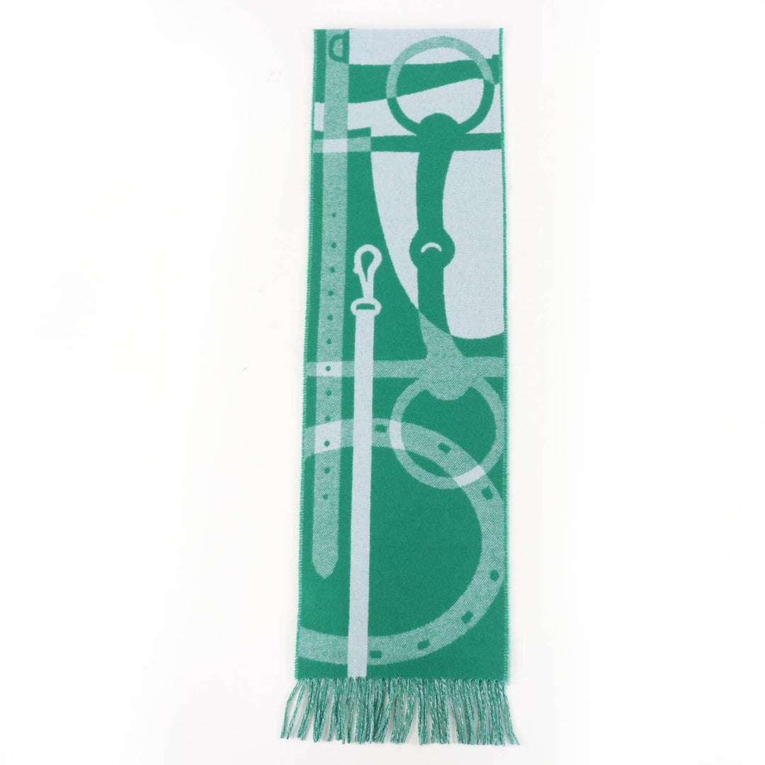 Pristine HERMES Scarf Ready Steady Go Cashmere Scarf cashmere mens