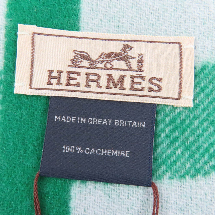 Pristine HERMES Scarf Ready Steady Go Cashmere Scarf cashmere mens