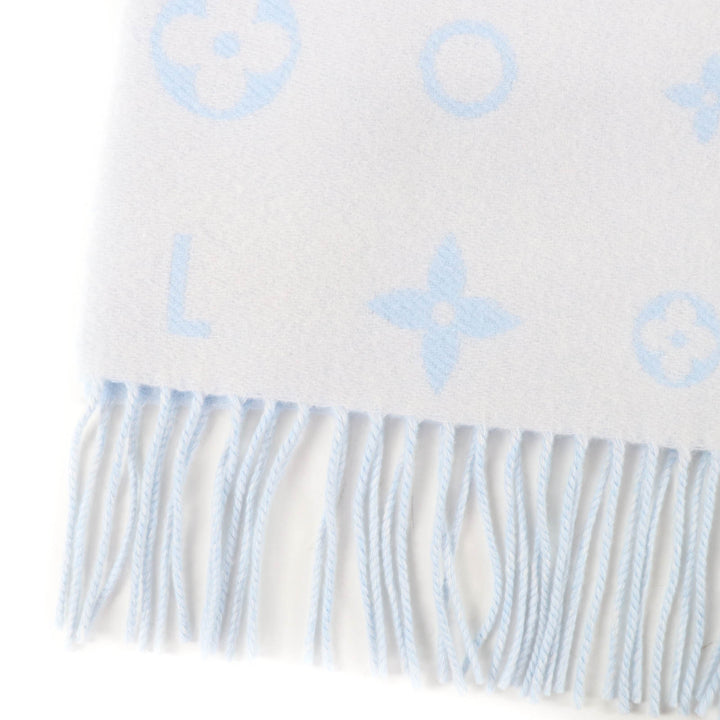 Excellent LOUIS VUITTON Scarf Reykjavik 2.0 Current product cashmere M97661