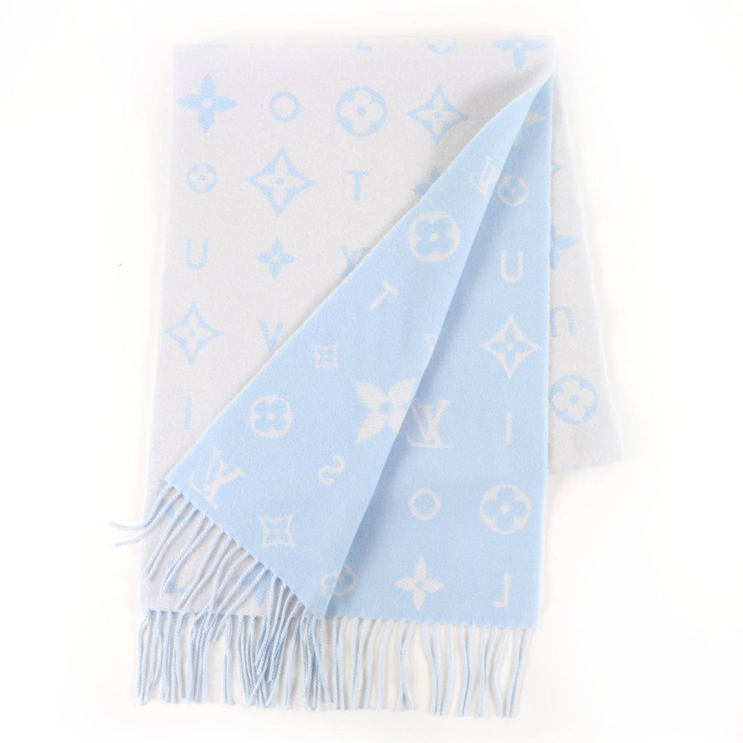 Excellent LOUIS VUITTON Scarf Reykjavik 2.0 Current product cashmere M97661