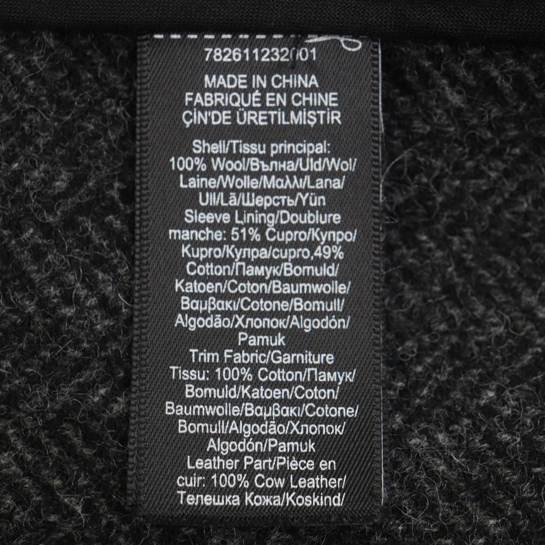 Great RRL pea coat DOUBLE FACED WOOL P-COAT Dark gray wool mens XS