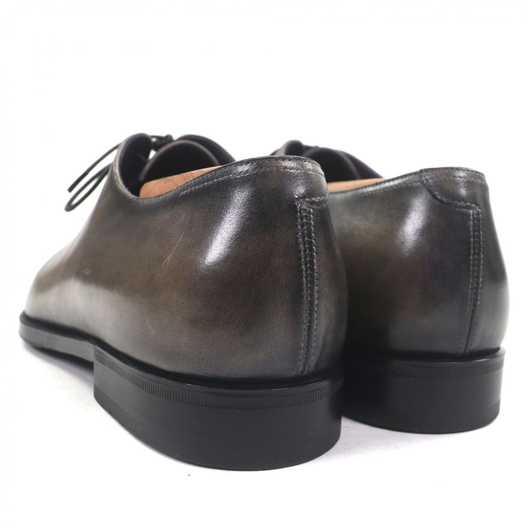 Excellent Berluti Leather shoes Alessandro gray leather mens 5.5