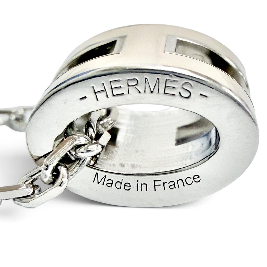 Excellent HERMES Necklace Mini Pop H Mini Pop Ash Pendant Women