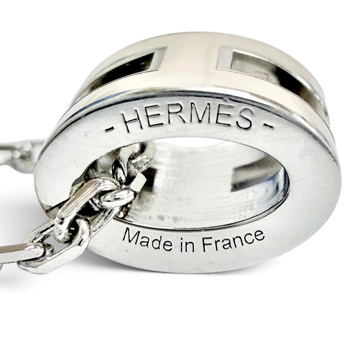 Excellent HERMES Necklace Mini Pop H Mini Pop Ash Pendant Women