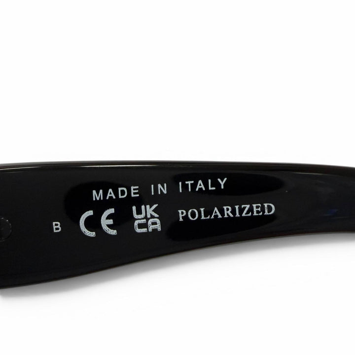 Excellent CHANEL sunglasses Cat Eye Side Logo black Women