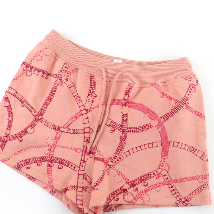 Pristine HERMES Shorts Tresor de Medor Coral system cotton Women 36 2H4400DK