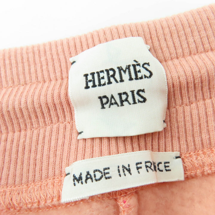 Pristine HERMES Shorts Tresor de Medor Coral system cotton Women 36 2H4400DK