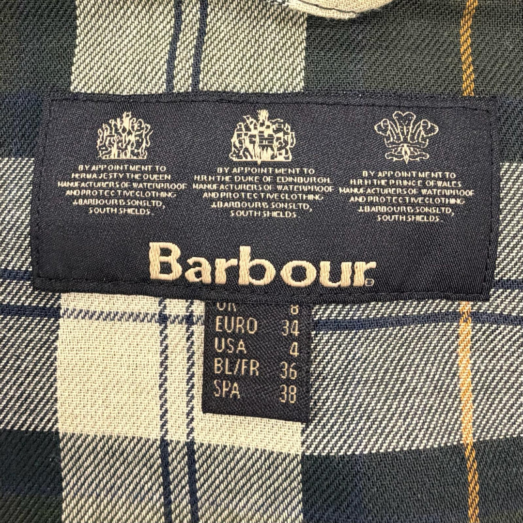 Great Barbour Jacket SPEY WAX JACKET Dark green cotton Women LWX0730SG51