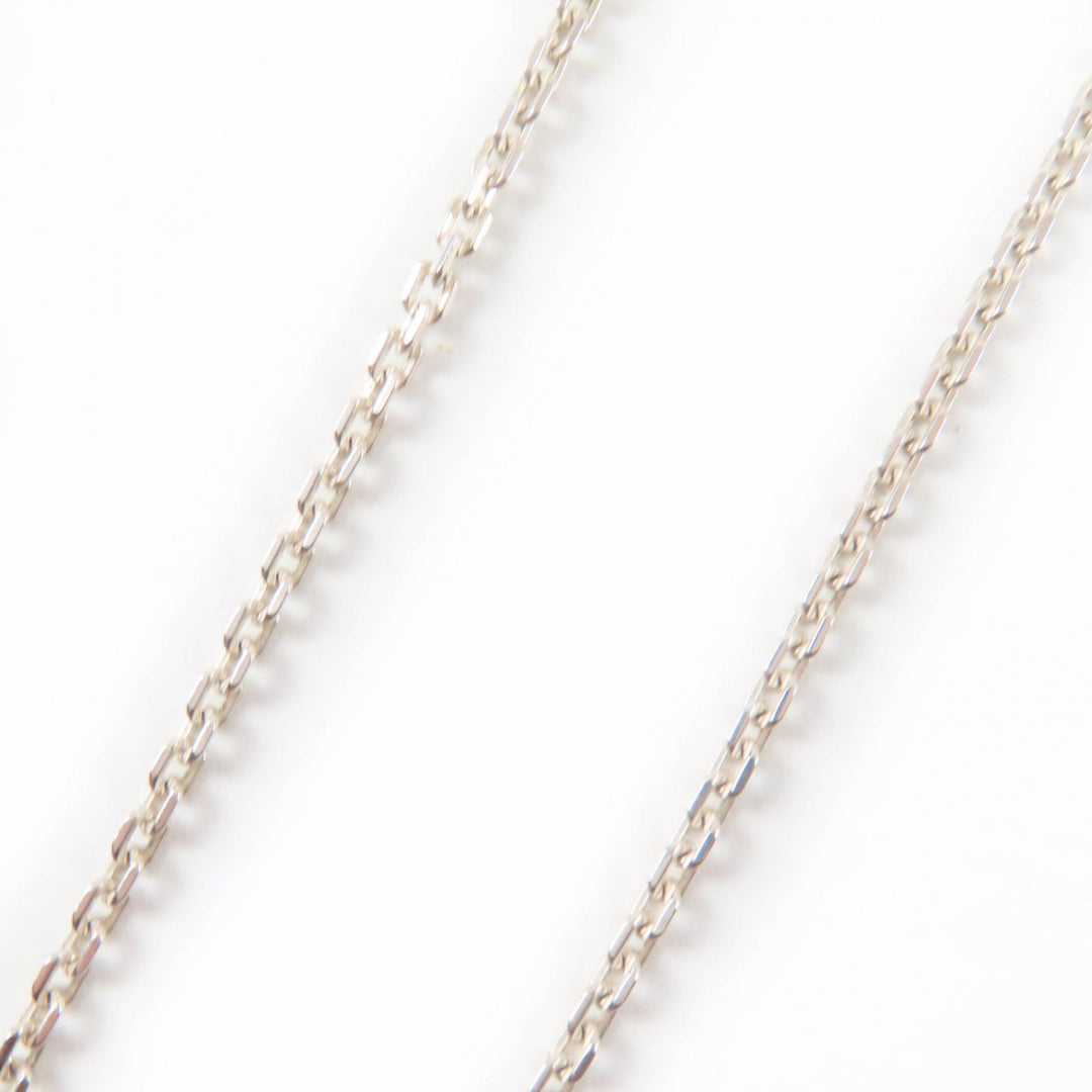Great HERMES Necklace Serie Metal combo Silver AG925 Women