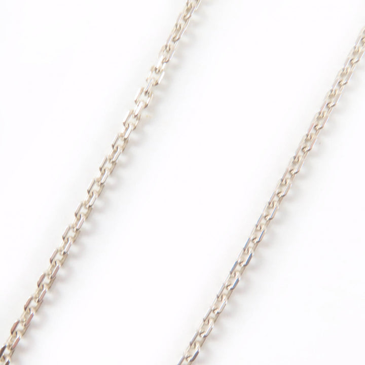 Great HERMES Necklace Serie Metal combo Silver AG925 Women