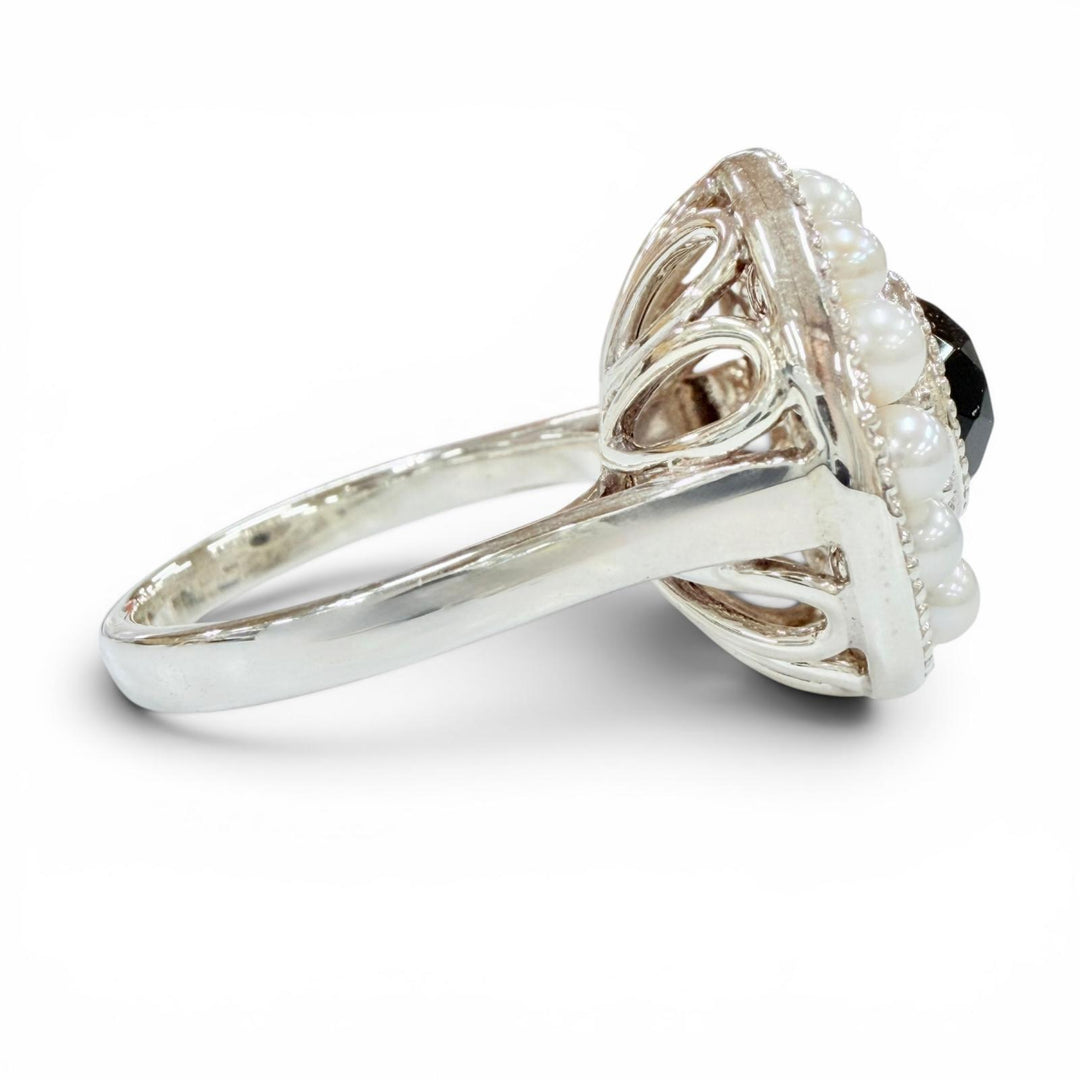Great TIFFANY&Co. Ring ring Ziegfeld Collection Ring Silver 925 Women