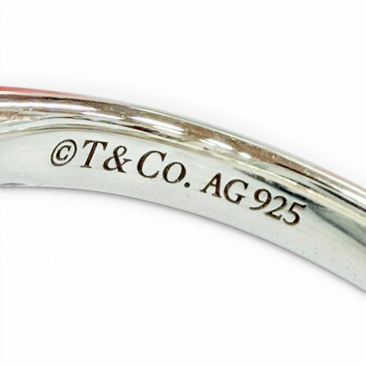 Great TIFFANY&Co. Ring ring Ziegfeld Collection Ring Silver 925 Women