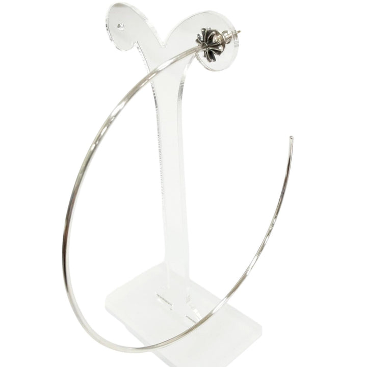 Great CHROME HEARTS Pierce HOOP CH PLS CH Plus Hoop Silver SV925 Women