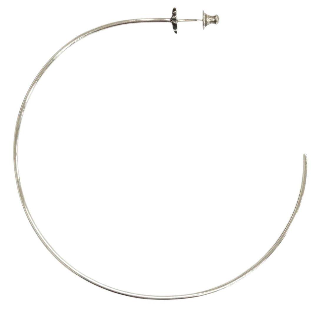 Great CHROME HEARTS Pierce HOOP CH PLS CH Plus Hoop Silver SV925 Women