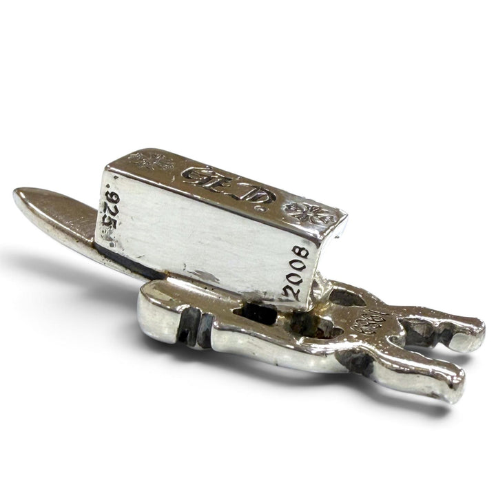 Great CHROME HEARTS hair accessory HAIRBAND DAGGER Dagger Concho Silver 925 mens