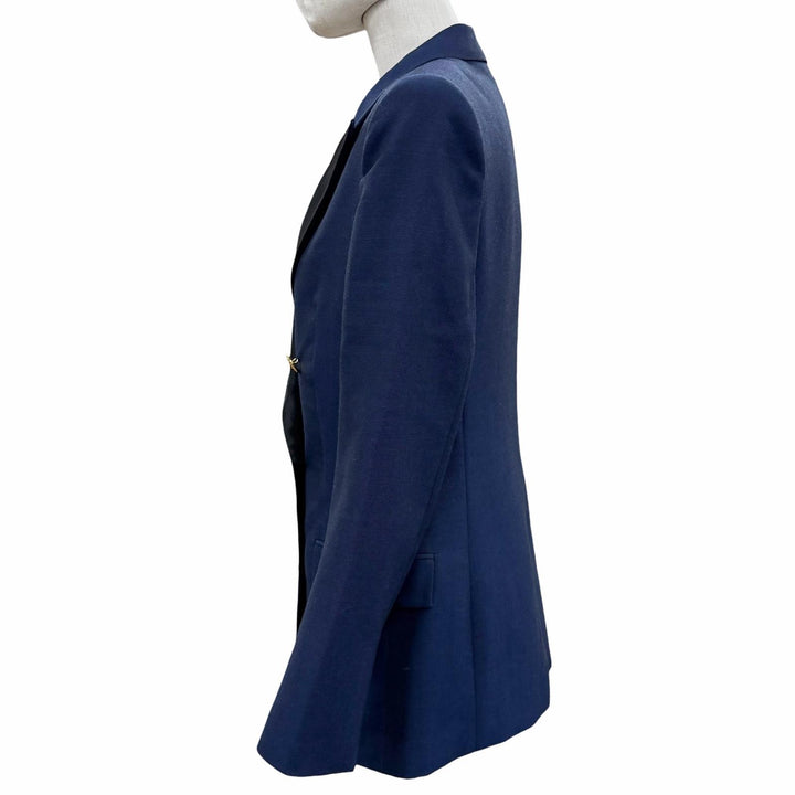 Pristine LOUIS VUITTON tailored jacket Navy wool Women 38