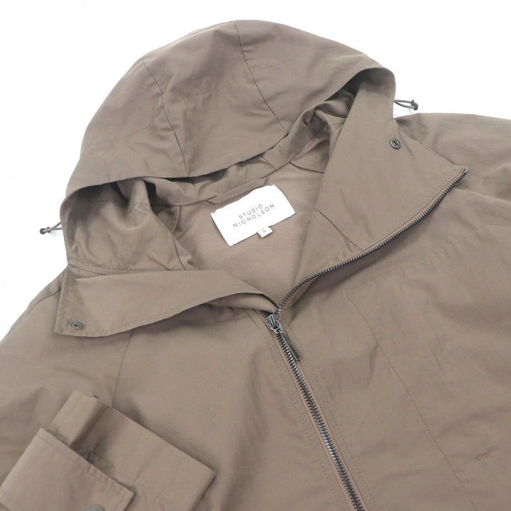 Excellent STUDIO NICHOLSON Jacket CLIFTON JACKET Brown cotton mens S SNM-697