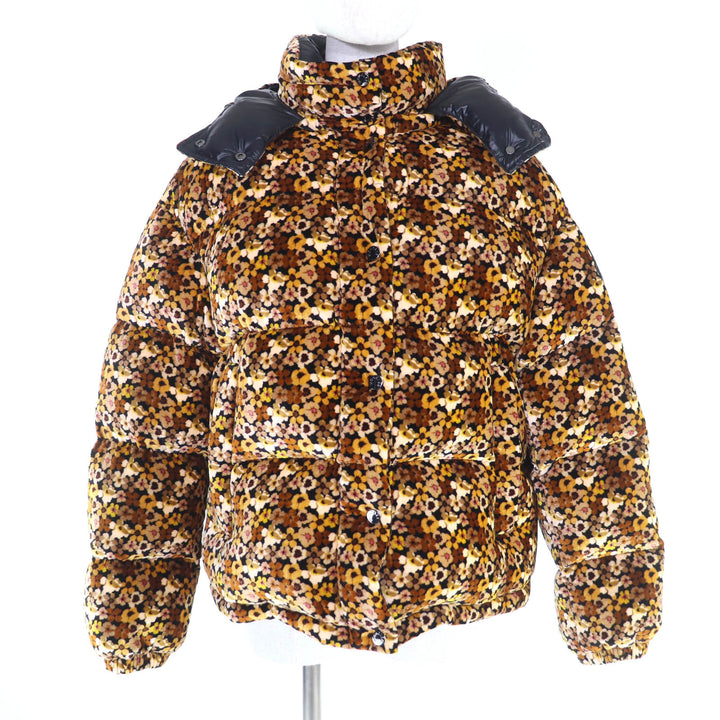 Excellent MONCLER Down jacket DAOS Brown Rayon Women 3