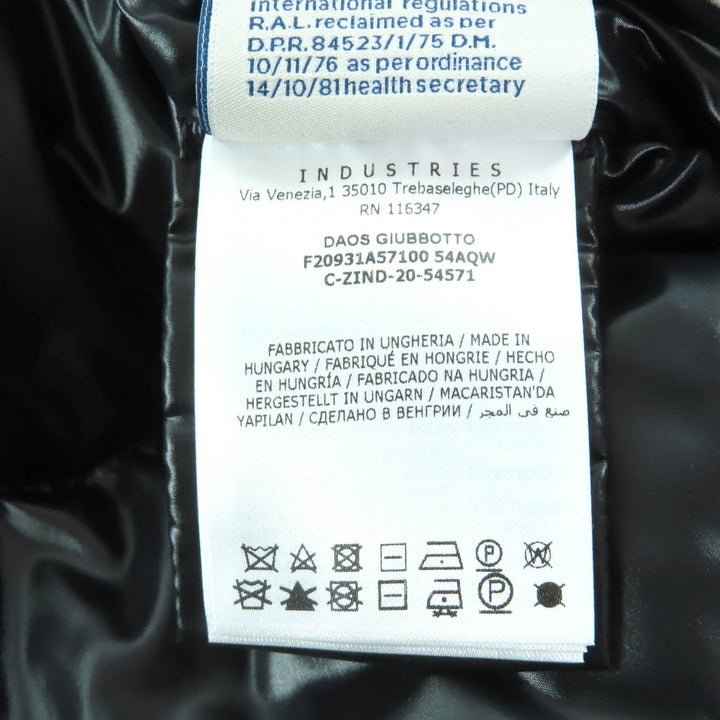 Excellent MONCLER Down jacket DAOS Brown Rayon Women 3