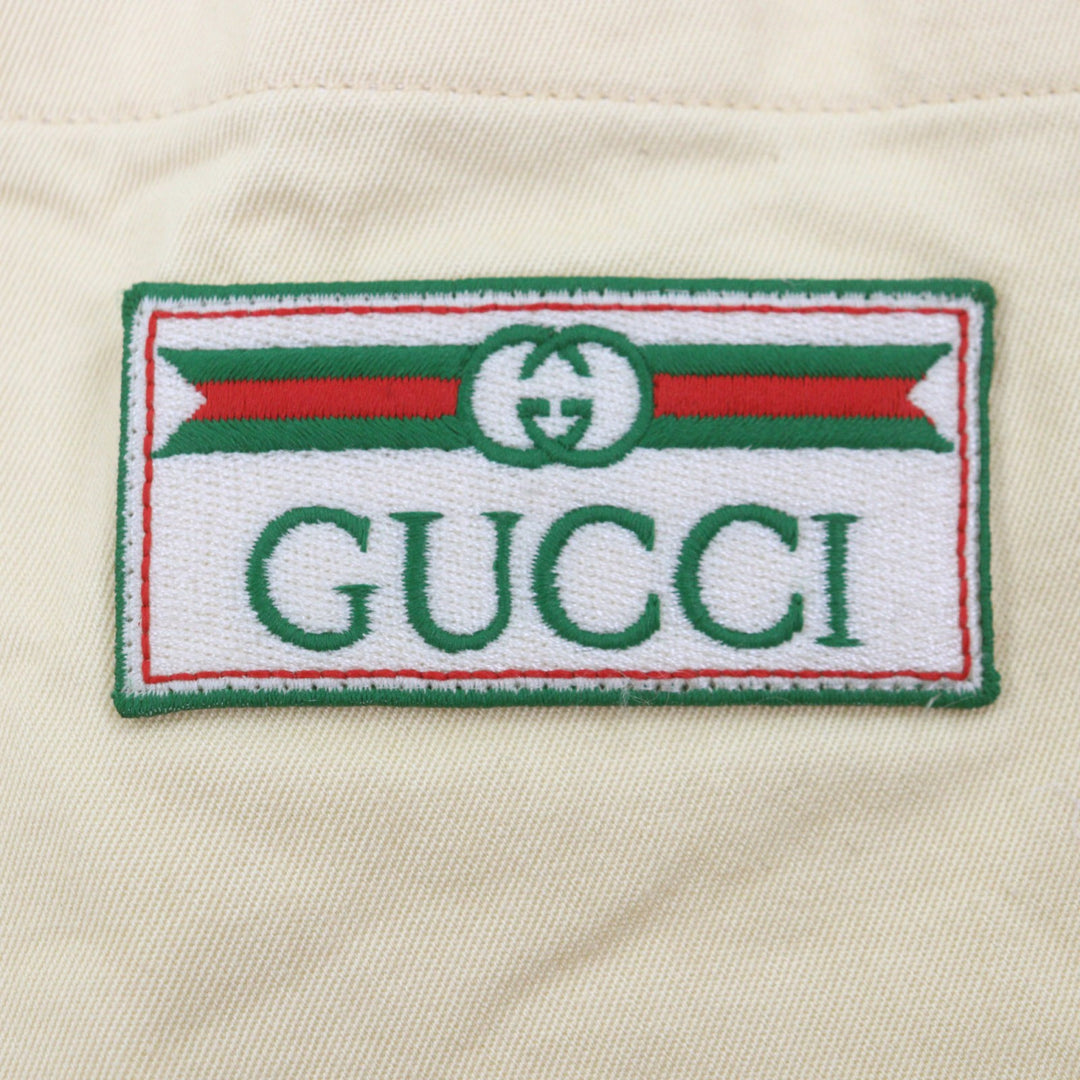 Excellent GUCCI Pants yellow cotton mens 52 654902