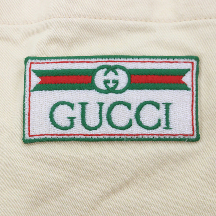 Excellent GUCCI Pants yellow cotton mens 52 654902