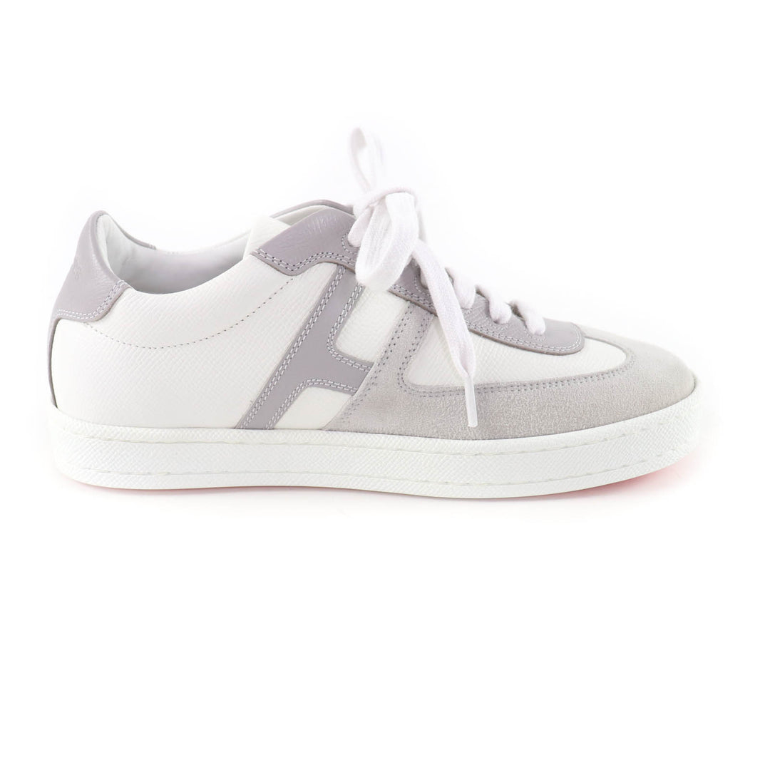 Pristine HERMES sneakers boomerang white leather Women 35