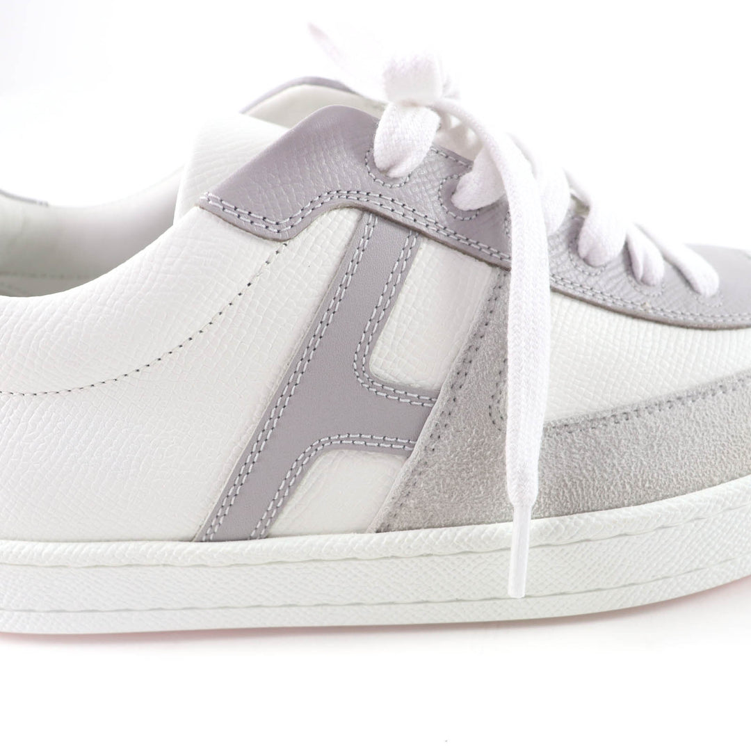 Pristine HERMES sneakers boomerang white leather Women 35