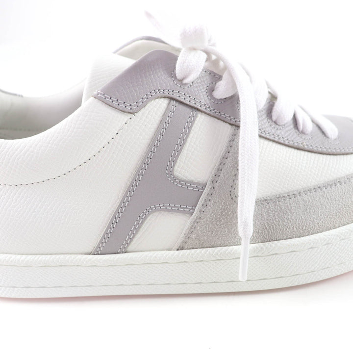 Pristine HERMES sneakers boomerang white leather Women 35