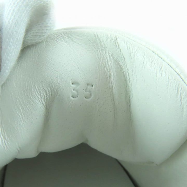 Pristine HERMES sneakers boomerang white leather Women 35