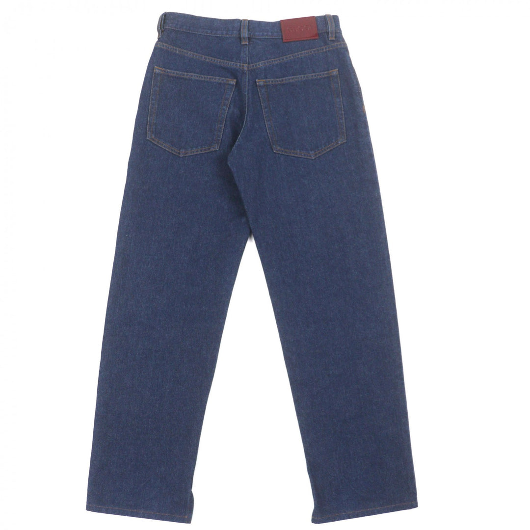 Excellent GUCCI Denim pants Indigo cotton Women 23 792168