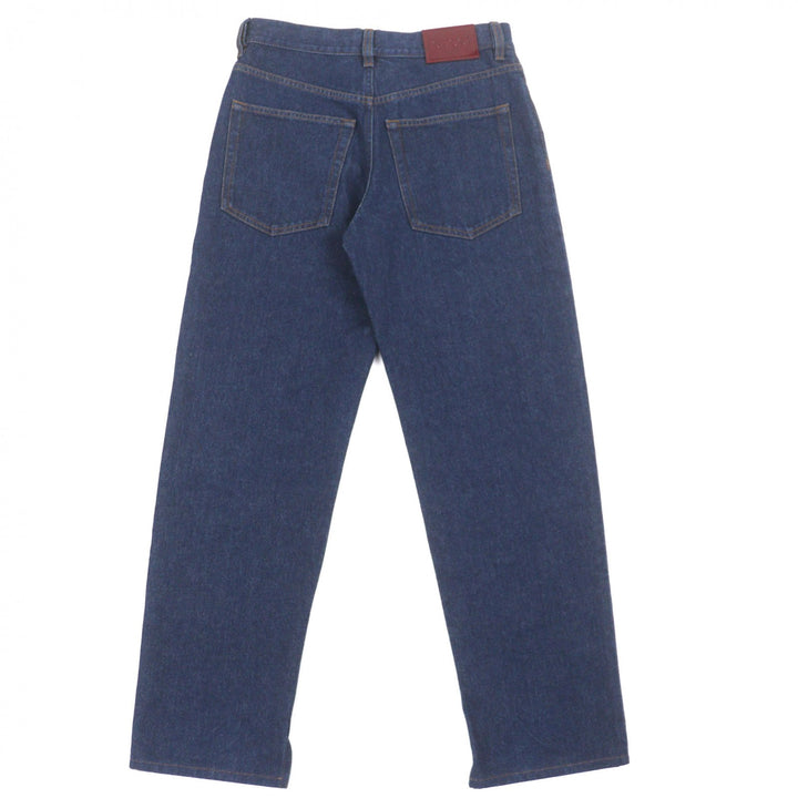 Excellent GUCCI Denim pants Indigo cotton Women 23 792168