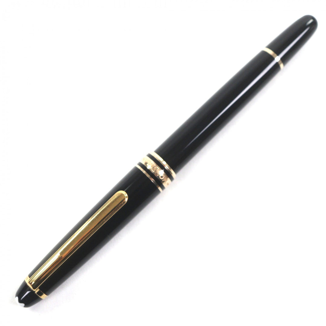 Great MONTBLANC fountain pen Meisterstück Classic white star black 14K mens