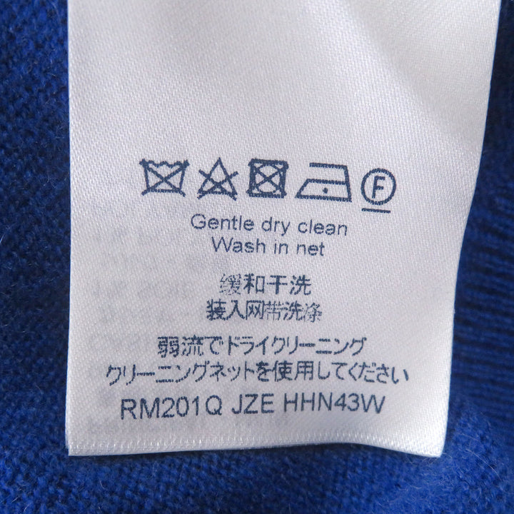 Great LOUIS VUITTON hoodie Inside Out With logo pullover knit blue