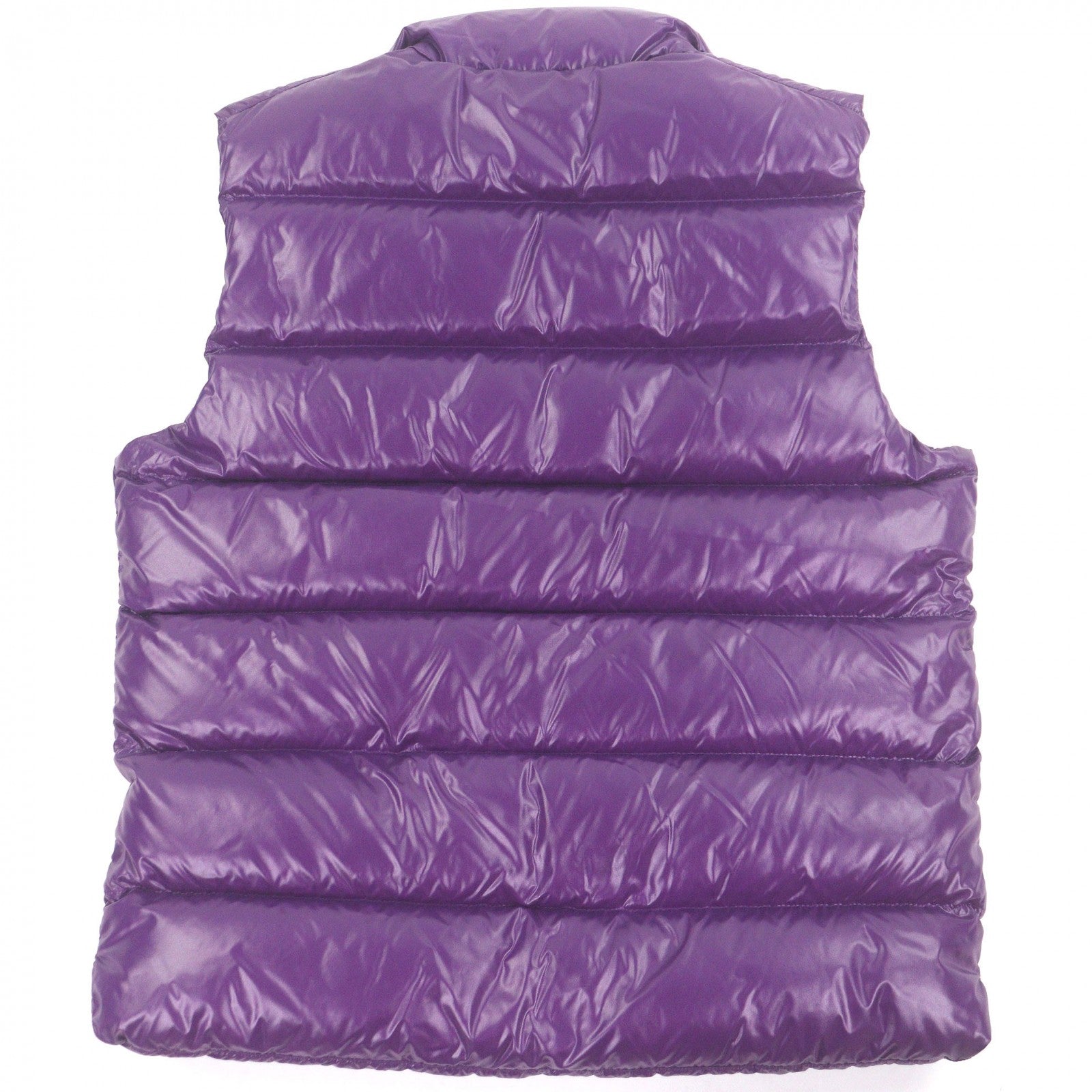 Excellent MONCLER Down vest TIBB GILET With logo emblem purple