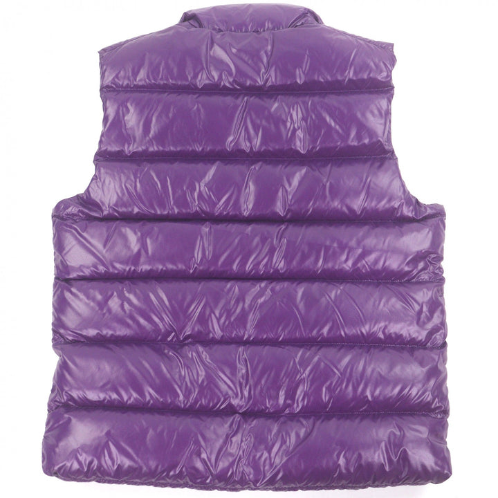 Excellent MONCLER Down vest TIBB GILET With logo emblem purple Nylon mens 3