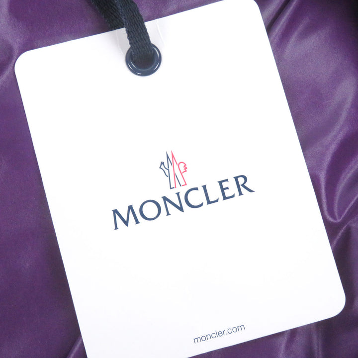 Excellent MONCLER Down vest TIBB GILET With logo emblem purple Nylon mens 3
