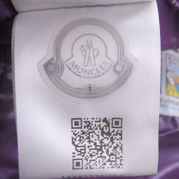 Excellent MONCLER Down vest TIBB GILET With logo emblem purple Nylon mens 3