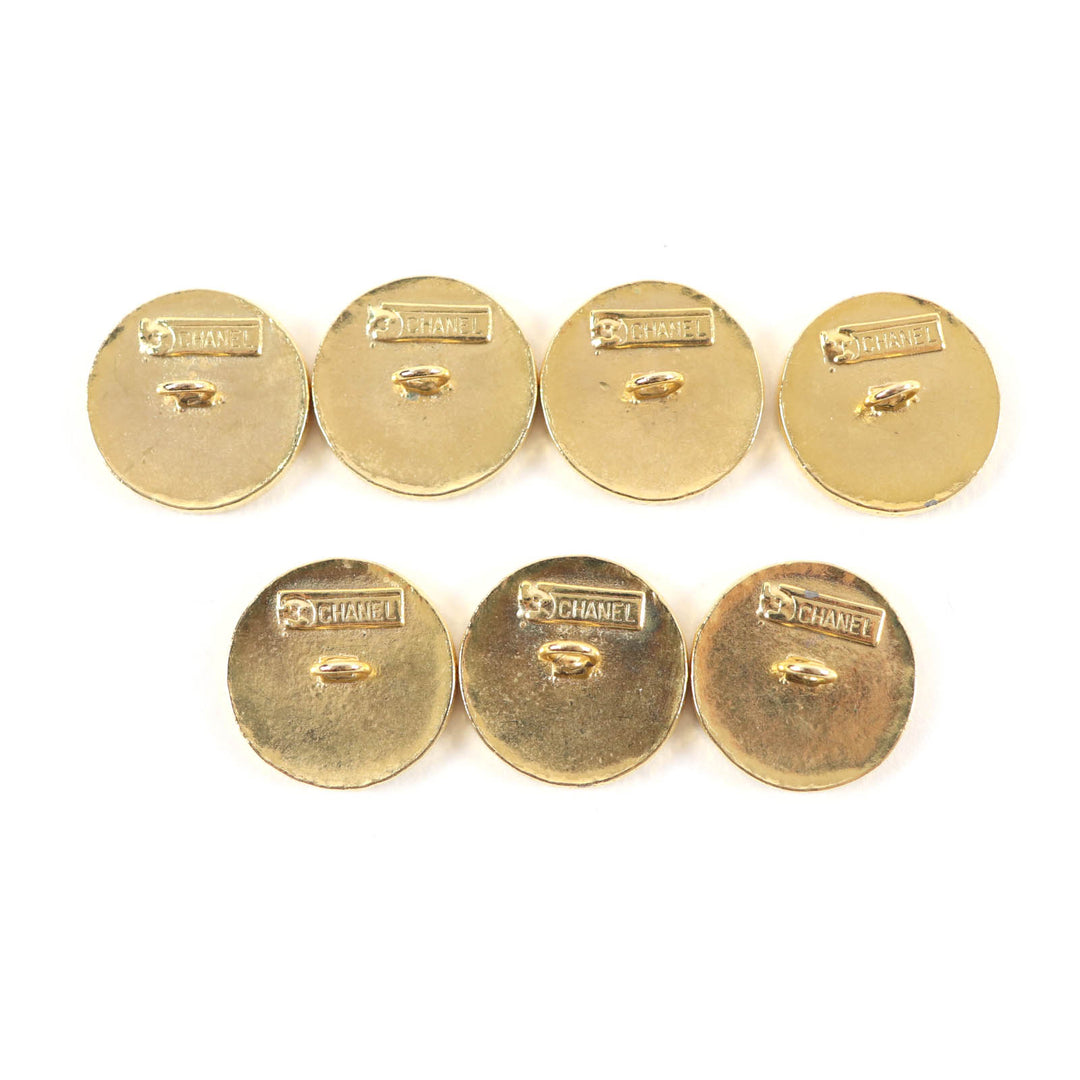 Great CHANEL button COCO Mark Gold Buttons (7-piece set) gold Women