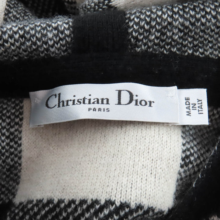 Great Christian Dior hoodie black cashmere Women 38 954S92AM010