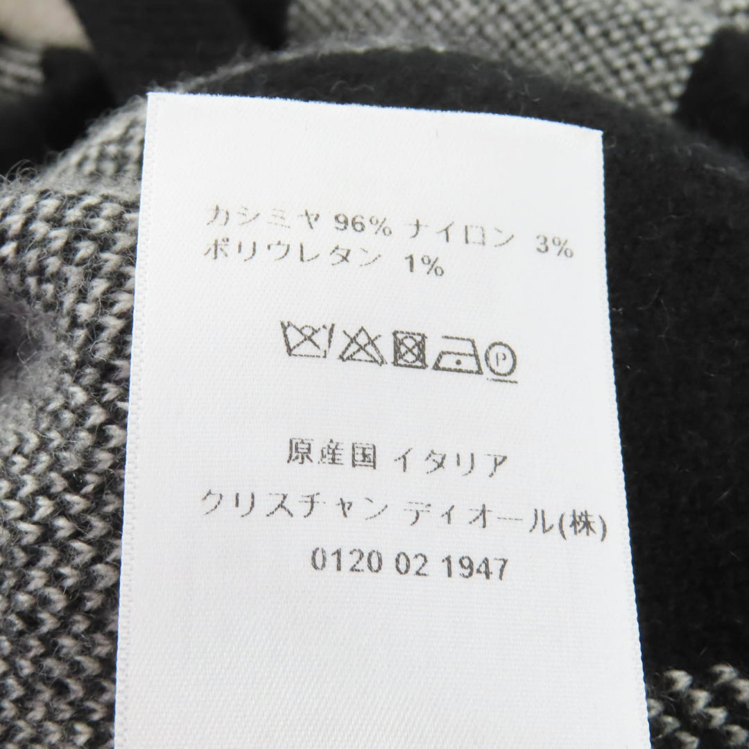 Great Christian Dior hoodie black cashmere Women 38 954S92AM010