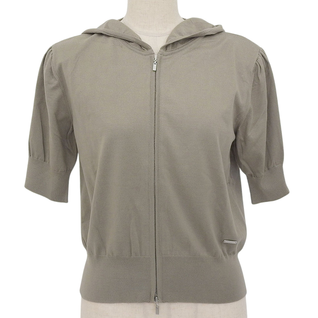 Pristine FOXEY hoodie Gurege silk Women 40 43804