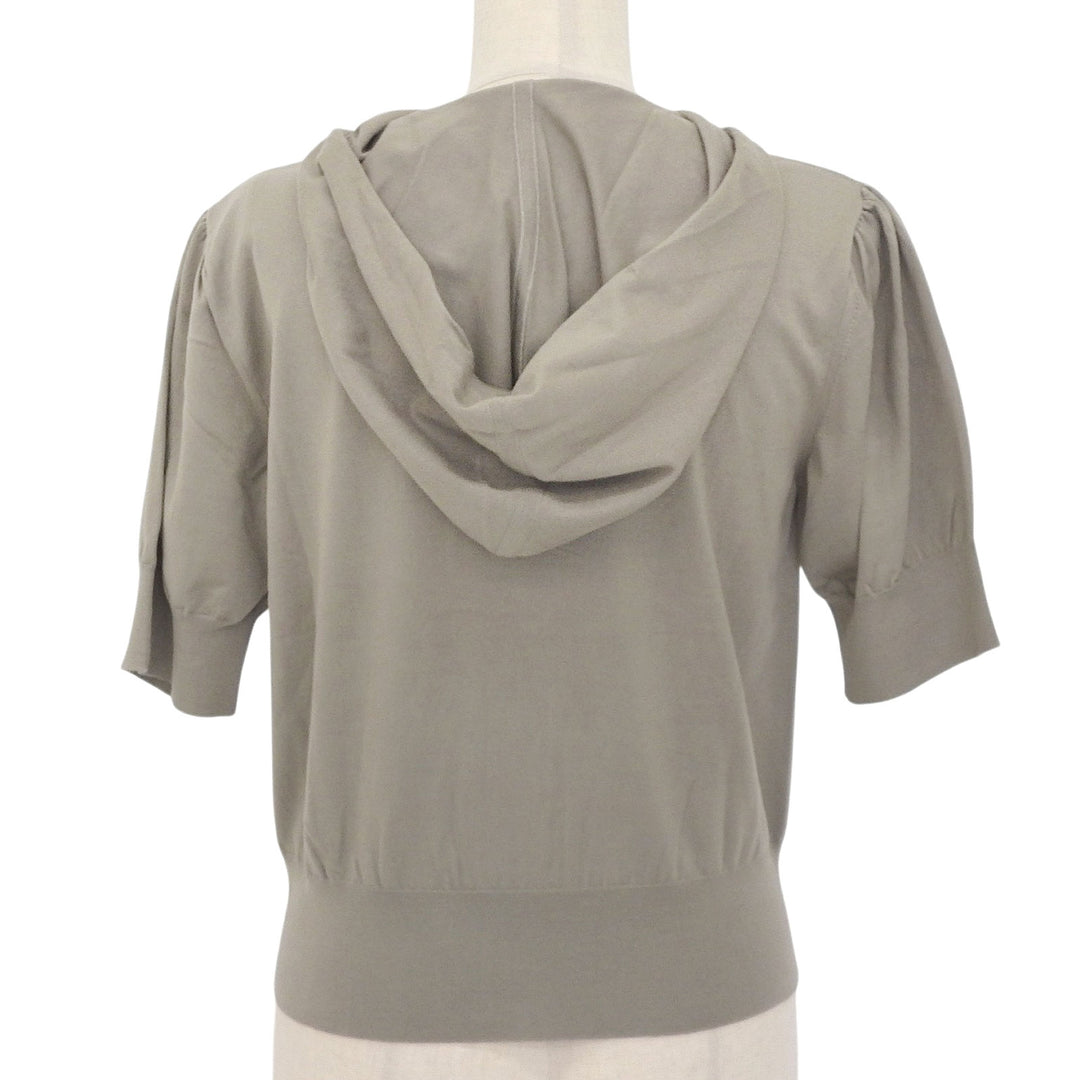 Pristine FOXEY hoodie Gurege silk Women 40 43804