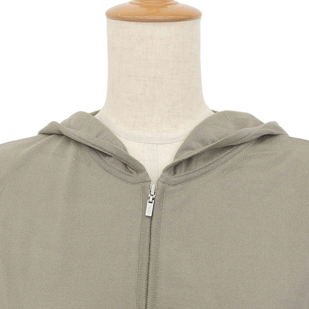 Pristine FOXEY hoodie Gurege silk Women 40 43804