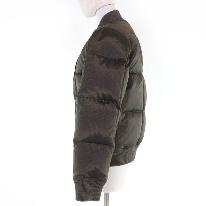 Excellent LOUIS VUITTON Down jacket Monogram lining and logo rubber patch 34