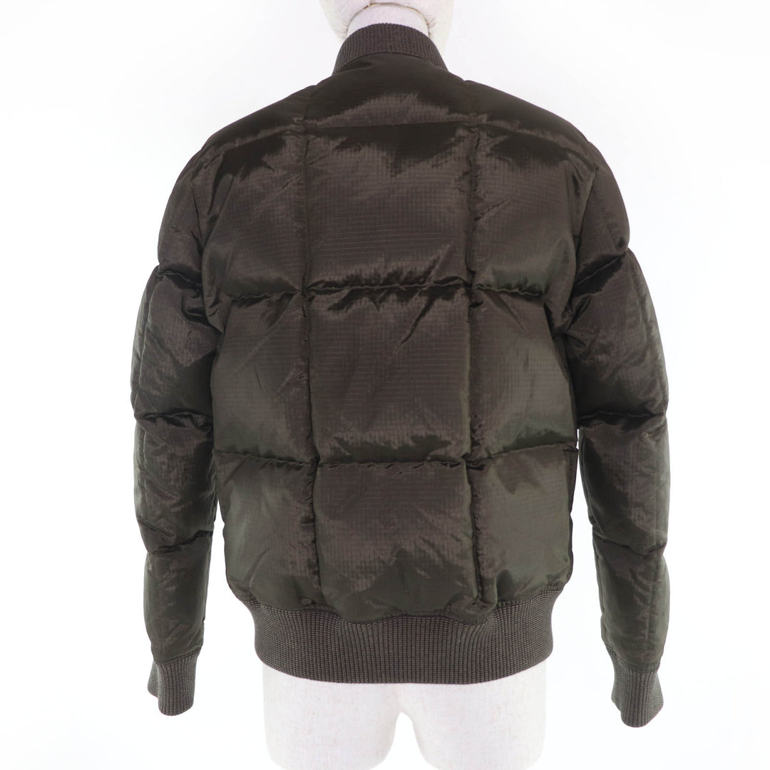 Excellent LOUIS VUITTON Down jacket Monogram lining and logo rubber patch 34
